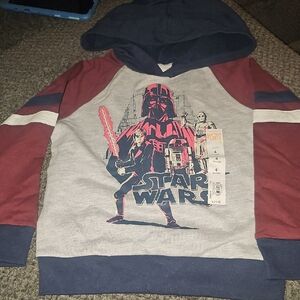 Star Wars Red and Blue Kids Hoodie